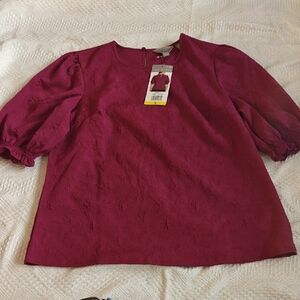 Ted Baker Burgundy Blouse